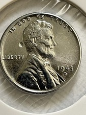 1943 Steel Wheat Penny D Mint Mark "Lot of 2” (great condition)