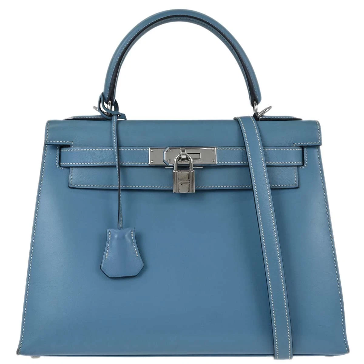 HERMÈS Box Blue Bags & Handbags for Women for sale | eBay