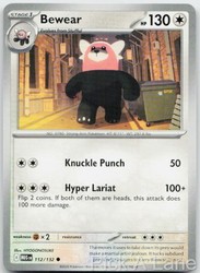 Bewear 112/132 Mega Evolution