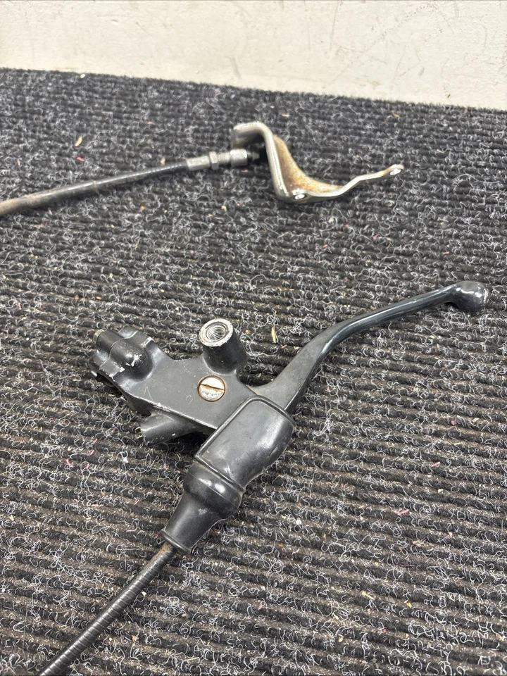 Honda Rebel 250 1986 CMX250 CMX250C embrague manija percha con línea y soporte Foto 2 de 4