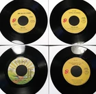The Rolling Stones Vinyl Lot 45 rpm x4 Satisfaction Miss You Start Me Up (VG+)