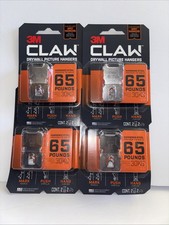 4x 3M CLAW Drywall Picture Hangers, 2 Ea Pack...