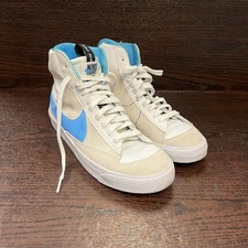 Nike Blazer Mid 77 GS Youth Sneakers Size 7Y White University Blue DH8640-104