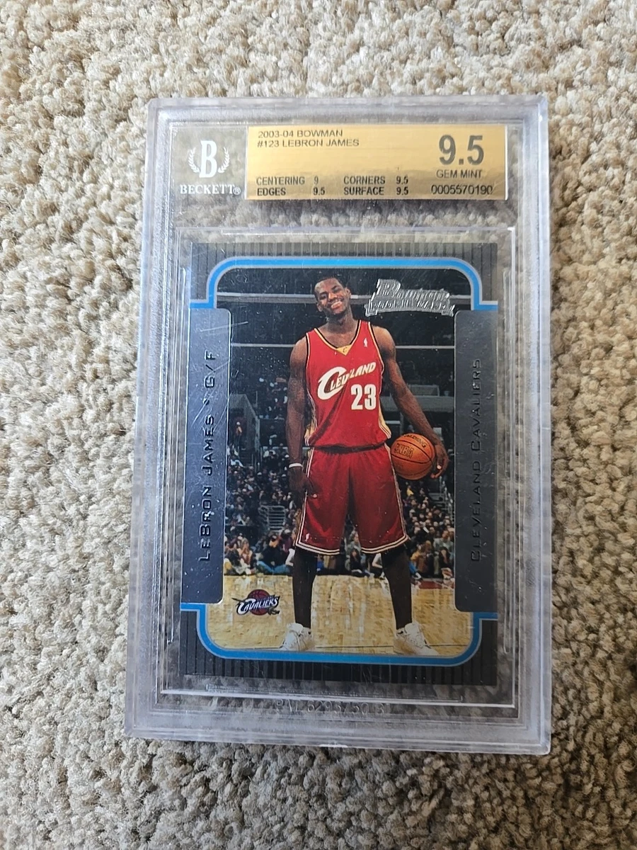 Bowman LeBron James Basketball Rookie Sports Trading Cards for