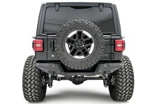 Fab Fours Jl18-y1851-1 Heavy Duty Rear Bumper Fits 18-24 Wrangler Jl Fab Fours Jl18-y1851-1 Heavy Duty Rear Bumper Fits 18-24 Wrangler Jl
