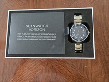 Withings ScanWatch Horizon 43mm Blue Smartwatch - Accessories - Open Box