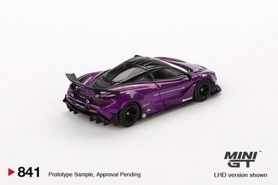 Mini GT 1:64 McLaren 720S LB-Works Purple #841 | eBay