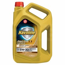 4L Texaco Havoline ProDS V 5W30 Engine Oil Full Synt. For BMW Mercedes VW Chrysler