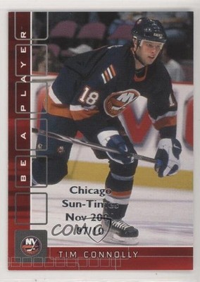 2001-02 ITG Be A Player Memorabilia 7/10 Tim Connolly #61 1s8