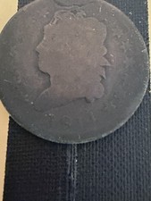 1814 Crosslet 4 Large Cent G