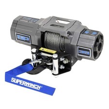 Superwinch 3500 Lbs 12v Dc 732in X 40ft Steel Rope Roller Fairlead Sp 35 Winch