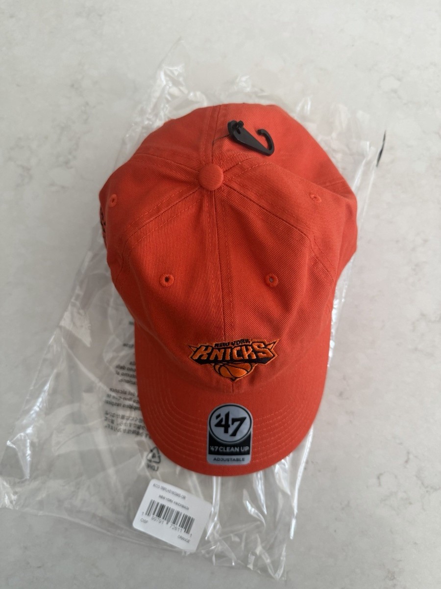 A24 Marty Supreme x '47 Knicks Hat NBA Embroidered Cap Orange NEW