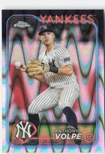 2024 Topps Chrome #236 Anthony Volpe Raywave Refractors