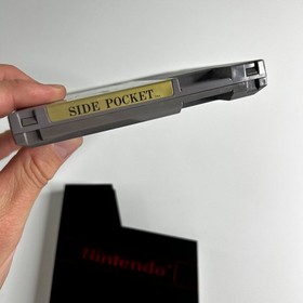 Side Pocket (Nintendo NES, 1987 PAL A) Data East Sports Tested & Working