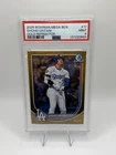 2025 Bowman Chrome Mega Box Shohei Ohtani #17 /50 Gold Mojo Refractor PSA 9 MINT