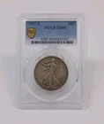 1927-S Walking Liberty Half Dollar 50c PCGS XF40
