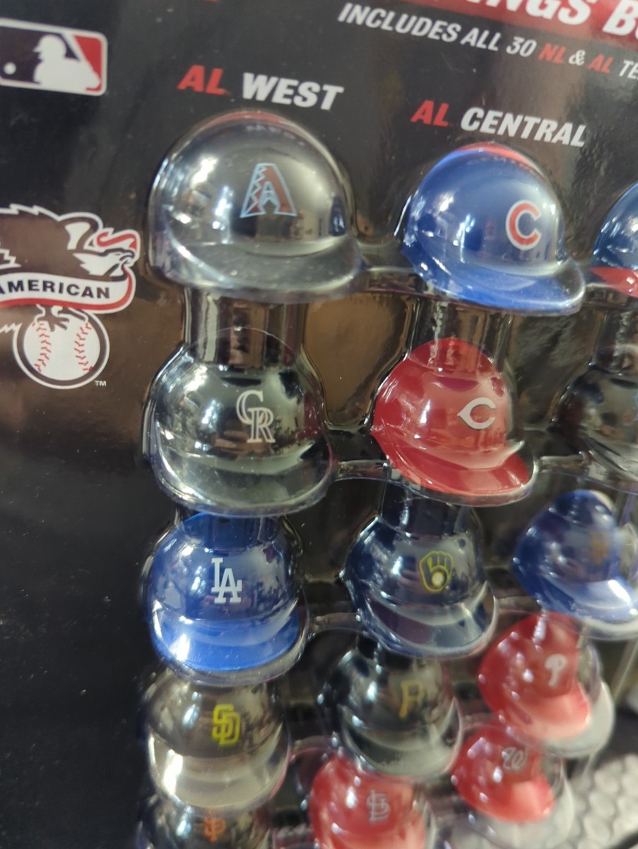 Rawlings MLB MAJOR LEAGUE BASEBALL Full Set Mini Batting Helmet