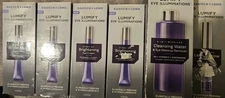 Lot Bausch & Lomb Lumify Eye Illuminations Eye Cream, Cleansing Water, Lash Brow