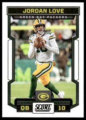 Jordan Love 2023 Score #90 Green Bay Packers