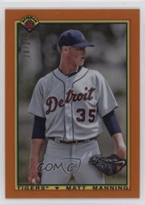 2020 Bowman 1990 Bowman Orange Refractor 20/25 Matt Manning #90B-MM 05q7
