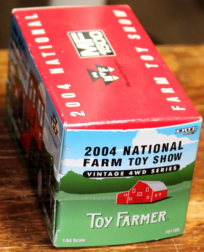 ERTL MF 1500 4WD Tractor 1/64 Scale 2004 National Farm Toy Show - Image 4 of 4