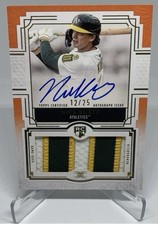 2025 Topps Definitive Nick Kurtz Rookie Patch Autograph /25