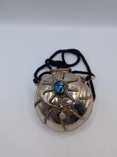 Handmade Unique Brass Metal Iridescent Bead Evening Bag Shoulder Bag Mini