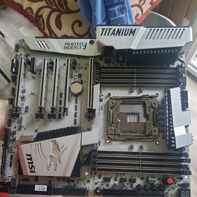 MSI X99A XPOWER GAMING TITANIUM Intel LGA 2011-3 DDR4 Desktop Motherboard