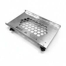 Stainless Steel PC Stand Heavy Duty Rolling PC Stand Wide Base for Gaming Setup