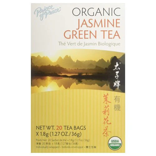 Organic Jasmine Green Tea 20 Count  by Prince Of Peace