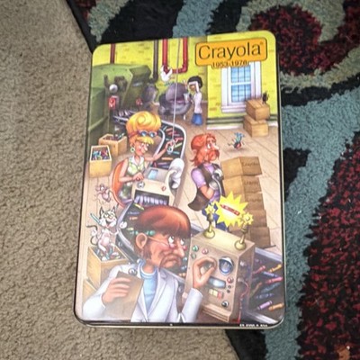 Crayola 100th Anniversary Multicolor Collectible Advertising Tin 2003 Edition