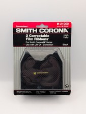 2 pack New Genuine Smith Corona H Series 21000 Correctable Typewriter Ribbons