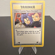 Pokemon TCG Wizards Here Comes Team Rocket! 15/82 Team Rocket Holo Rare 2000 EN on eBay