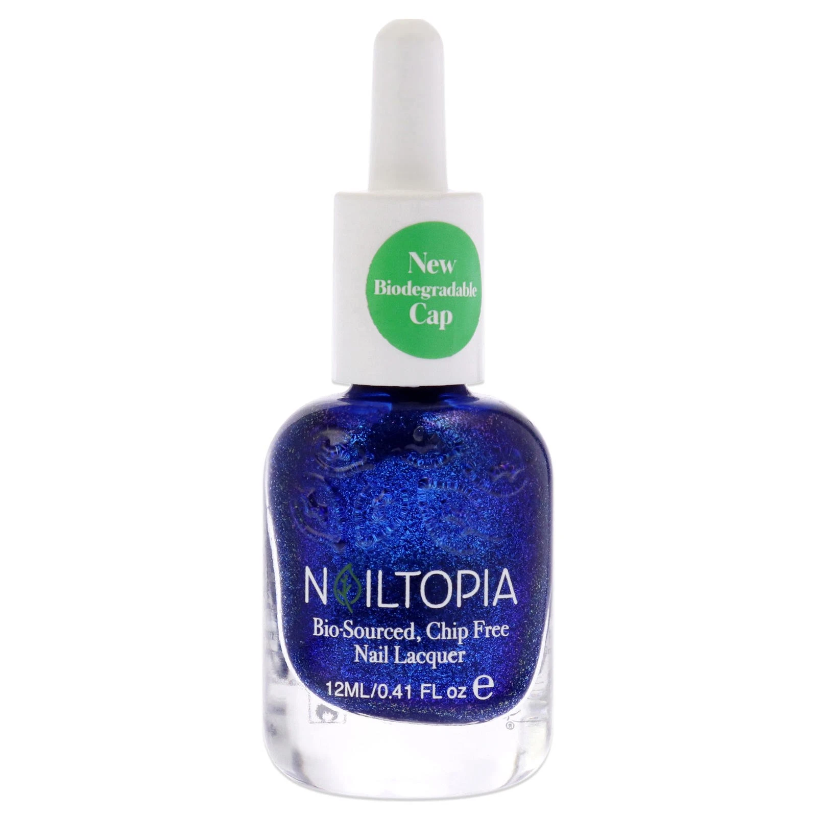 Nailtopia Bio-Sourced Chip Free Nail Lacquer - Do You Blue - 0.41 oz Nail Polish