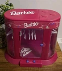 1998 Vintage Pink Barbie Rotating Carousel Closet, 19 Hangers Mattel WORKS!