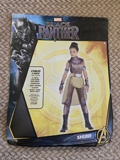 Marvel Black Panther Shuri Costume Girls Child Large 12-14 Halloween 6 Piece