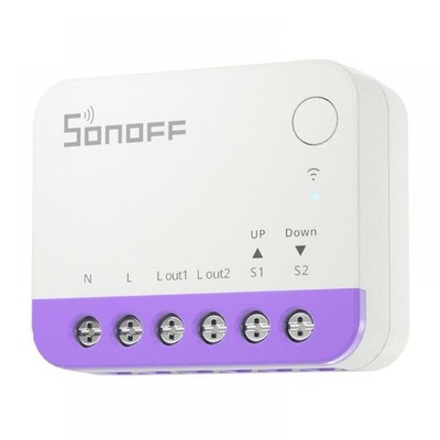Sonoff MINI-RBS Smart Roller Shutter Switch, 2-Kanal Rolladen-Schaltaktor, WiFi