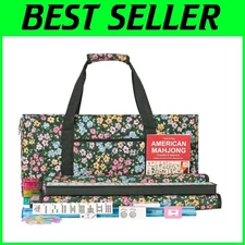 American Mahjong Set with 166 White Tiles & Accessories