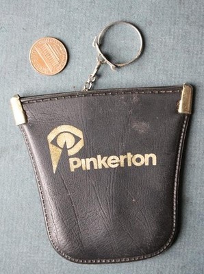 Philadelphia Pennsylvania Pinkerton Detective Agency Leather Keychain +