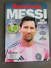 Messi The Great -A Newsweek Magazine 100 Page...