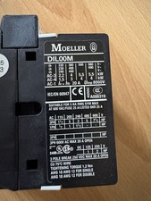 Klöckner Moeller DIL 00M Leistungsschütz 230-240V 50/60Hz+Hilfsschalter 22 DIL M