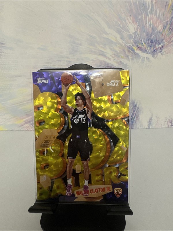 2025-26 Topps Big Box Ballers  Walter Clayton Jr BB-18 gold shimmer/Rare insert