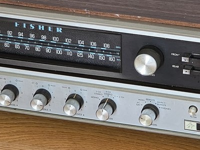 Fisher 601 Stereo Receiver Vintage 1970s | Audiophile | Plays READ