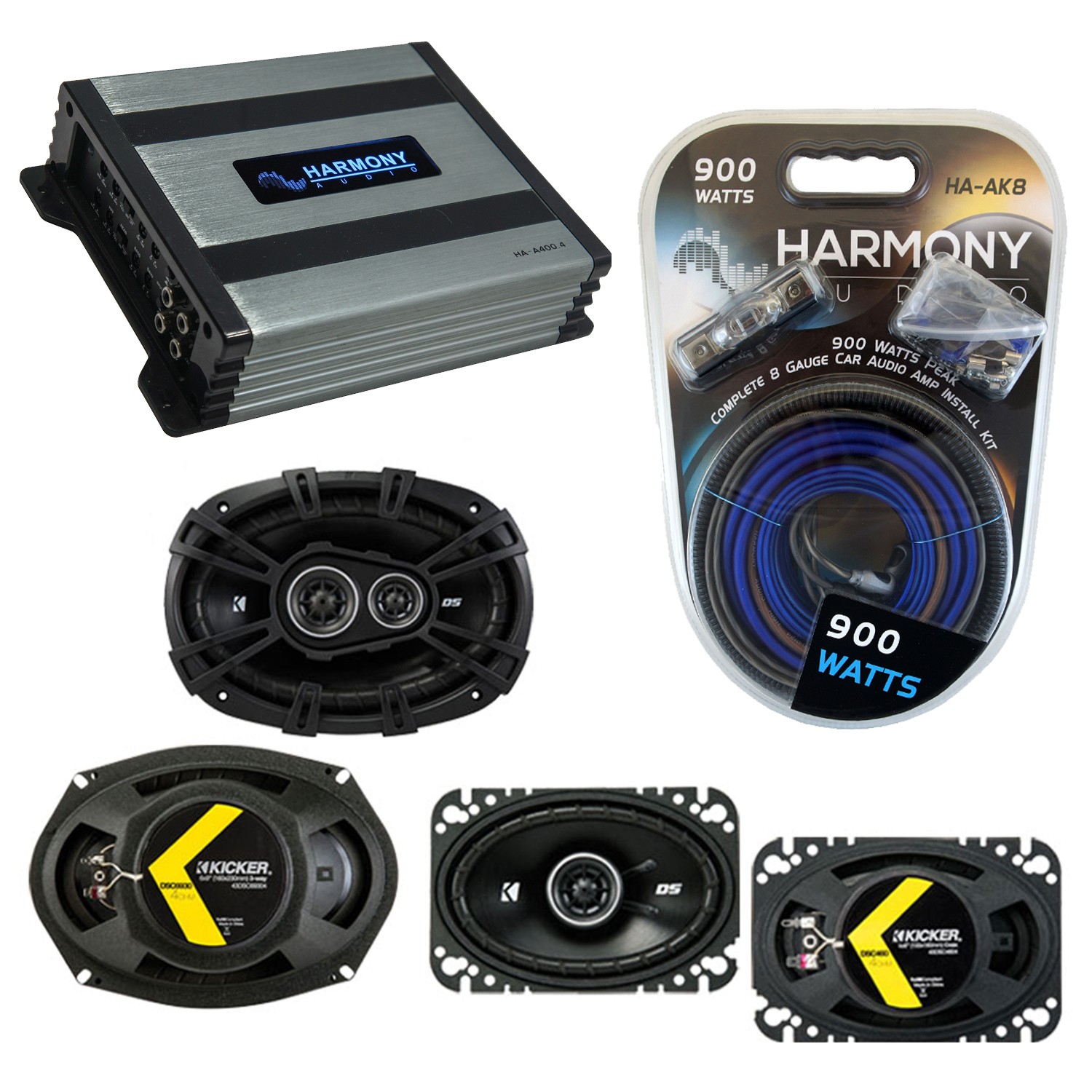 Fits Oldsmobile Alero 1999-2000 Speaker Upgrade Kicker DS Se