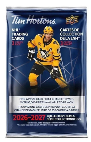 2026-27 Upper Deck Tim Hortons NHL Hockey Cards ** 1 Pack *****