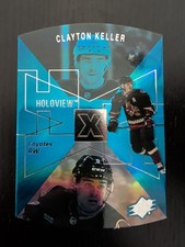 2023-24 Upper Deck Clayton Keller SPx Holoview #SPX-19 Phoenix Coyotes