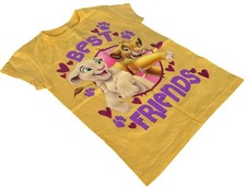 Disney Girls The Lion King Simba And Nala Best Friends Yellow Shirt Size Small