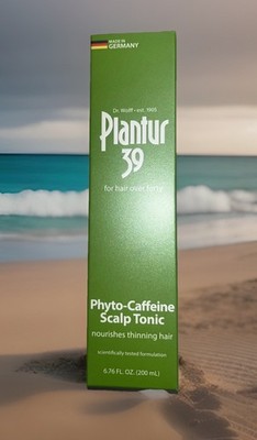 6- Dr Wolff Plantur 39 hair over forty phyto-Caffeine scalp tonic 6.76 Oz 200ml