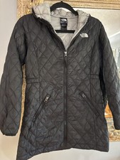 Girls North Face Thermoball Quilted Parka w/Hood Size M 10/12