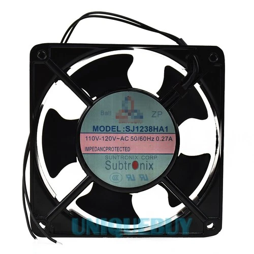 For Suntronix SJ1238HA1 12038 AC110V 0.27A 2-wire 120*120*38mm Cooling fan